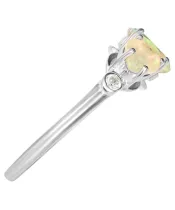 Женские Кольца_Серебро .925_ОПАЛ_Нанокристалл_4-Лазурит-Онлайн