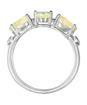 Женские Кольца_Серебро .925_ОПАЛ_Нанокристалл_3-Лазурит-Онлайн