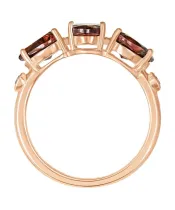 Женские Кольца_Серебро .925_ГРАНАТ_Нанокристалл_3-Лазурит-Онлайн