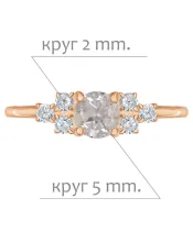 Женские Кольца_Серебро .925_КВАРЦ_Нанокристалл_2-Лазурит-Онлайн