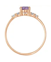 Женские Кольца_Серебро .925_АМЕТИСТ_Нанокристалл_3-Лазурит-Онлайн