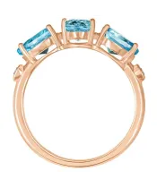 Женские Кольца_Серебро .925_ТОПАЗ_Нанокристалл_3-Лазурит-Онлайн