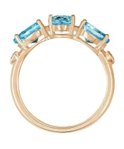 Женские Кольца_Серебро .925_ТОПАЗ_Нанокристалл_3-Лазурит-Онлайн