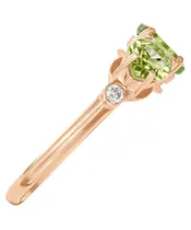 Женские Кольца_Серебро .925_ХРИЗОЛИТ_Нанокристалл_4-Лазурит-Онлайн