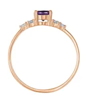 Женские Кольца_Серебро .925_АМЕТИСТ_Нанокристалл_3-Лазурит-Онлайн