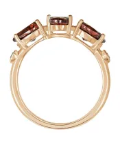 Женские Кольца_Серебро .925_ГРАНАТ_Нанокристалл_3-Лазурит-Онлайн