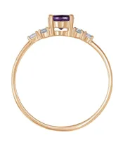 Женские Кольца_Серебро .925_АМЕТИСТ_Нанокристалл_3-Лазурит-Онлайн