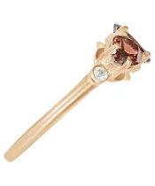 Женские Кольца_Серебро .925_ГРАНАТ_Нанокристалл_4-Лазурит-Онлайн