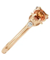 Женские Кольца_Серебро .925_ЦИТРИН_Нанокристалл_4-Лазурит-Онлайн