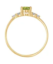 Женские Кольца_Серебро .925_ХРИЗОЛИТ_Нанокристалл_3-Лазурит-Онлайн