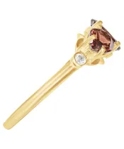 Женские Кольца_Серебро .925_ГРАНАТ_Нанокристалл_4-Лазурит-Онлайн