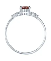 Женские Кольца_Серебро .925_ГРАНАТ_Нанокристалл_3-Лазурит-Онлайн