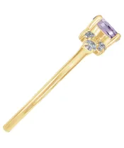 Женские Кольца_Серебро .925_АМЕТИСТ_Нанокристалл_4-Лазурит-Онлайн