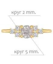 Женские Кольца_Серебро .925_КВАРЦ_Нанокристалл_2-Лазурит-Онлайн