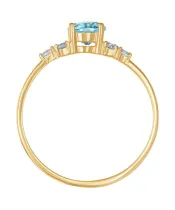 Женские Кольца_Серебро .925_ТОПАЗ_Нанокристалл_3-Лазурит-Онлайн