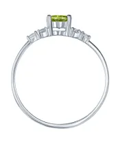 Женские Кольца_Серебро .925_ХРИЗОЛИТ_Нанокристалл_3-Лазурит-Онлайн