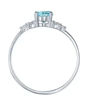 Женские Кольца_Серебро .925_ТОПАЗ_Нанокристалл_3-Лазурит-Онлайн