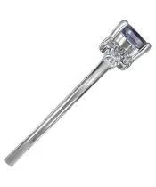 Женские Кольца_Серебро .925_ИОЛИТ_Нанокристалл_4-Лазурит-Онлайн