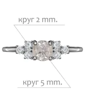 Женские Кольца_Серебро .925_КВАРЦ_Нанокристалл_2-Лазурит-Онлайн