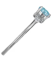 Женские Кольца_Серебро .925_ТОПАЗ_Нанокристалл_4-Лазурит-Онлайн