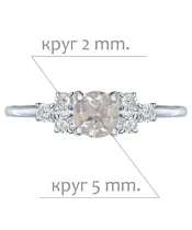 Женские Кольца_Серебро .925_КВАРЦ_Нанокристалл_2-Лазурит-Онлайн