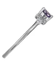 Женские Кольца_Серебро .925_АМЕТИСТ_Нанокристалл_4-Лазурит-Онлайн