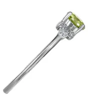 Женские Кольца_Серебро .925_ХРИЗОЛИТ_Нанокристалл_4-Лазурит-Онлайн