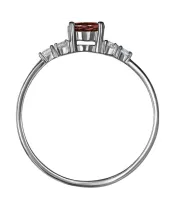 Женские Кольца_Серебро .925_ГРАНАТ_Нанокристалл_3-Лазурит-Онлайн