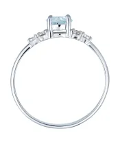 Женские Кольца_Серебро .925_ТОПАЗ_Нанокристалл_4-Лазурит-Онлайн