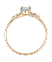 Женские Кольца_Серебро .925_ТОПАЗ_Нанокристалл_4-Лазурит-Онлайн