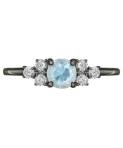 Женские Кольца_Серебро .925_ТОПАЗ_Нанокристалл_3-Лазурит-Онлайн