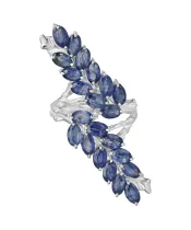 Женские Кольца_Серебро .925_САПФИР__2-Лазурит-Онлайн