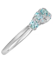 Женские Кольца_Серебро .925_ТОПАЗ__4-Лазурит-Онлайн