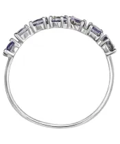 Женские Кольца_Серебро .925_ИОЛИТ__3-Лазурит-Онлайн