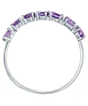 Женские Кольца_Серебро .925_АМЕТИСТ__3-Лазурит-Онлайн