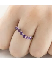 Женские Кольца_Серебро .925_АМЕТИСТ__5-Лазурит-Онлайн