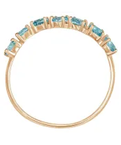 Женские Кольца_Серебро .925_ТОПАЗ__3-Лазурит-Онлайн