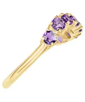 Женские Кольца_Серебро .925_АМЕТИСТ__4-Лазурит-Онлайн