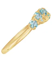 Женские Кольца_Серебро .925_ТОПАЗ__4-Лазурит-Онлайн