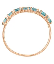 Женские Кольца_Серебро .925_ТОПАЗ__3-Лазурит-Онлайн