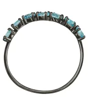 Женские Кольца_Серебро .925_ТОПАЗ__3-Лазурит-Онлайн