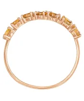 Женские Кольца_Серебро .925_ЦИТРИН__3-Лазурит-Онлайн