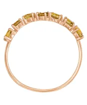 Женские Кольца_Серебро .925_ЦИТРИН__3-Лазурит-Онлайн