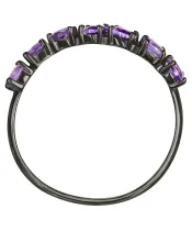 Женские Кольца_Серебро .925_АМЕТИСТ__3-Лазурит-Онлайн