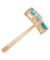 Женские Кольца_Серебро .925_ТОПАЗ_Нанокристалл_4-Лазурит-Онлайн