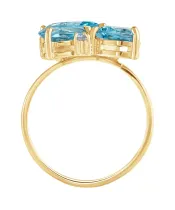 Женские Кольца_Серебро .925_ТОПАЗ_Нанокристалл_3-Лазурит-Онлайн