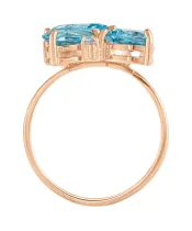 Женские Кольца_Серебро .925_ТОПАЗ_Нанокристалл_3-Лазурит-Онлайн