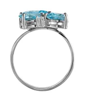 Женские Кольца_Серебро .925_ТОПАЗ_Нанокристалл_3-Лазурит-Онлайн