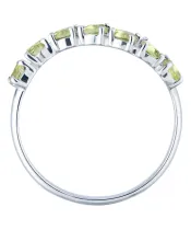 Женские Кольца_Серебро .925_ХРИЗОЛИТ__4-Лазурит-Онлайн