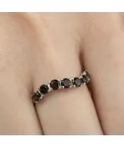 Женские Кольца_Серебро .925_РАУХТОПАЗ__6-Лазурит-Онлайн